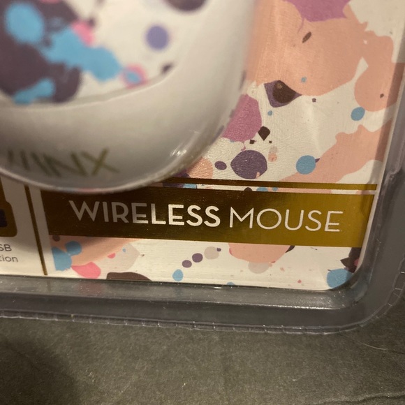 Not for sale ….WINX wireless mouse paint splatter design scroll - Picture 5 of 8